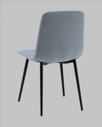 Стул Одди НЕВ велюр серый / NEW_5