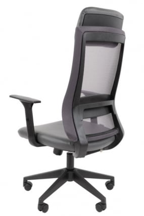 Офисное кресло CHAIRMAN 500 LT экокожа Серый_19