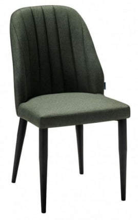 Стул Alen темно-зеленый/черный_0