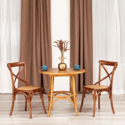 Стол THONET (mod.T9152) дерево вяз, 80х75 см, Груша (№3)_9