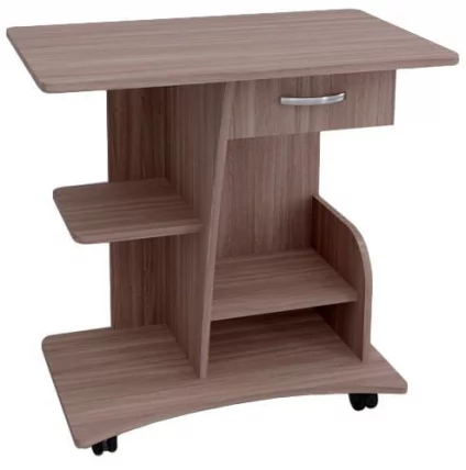 Стол компьютерный «Юниор-8» Ясень шимо темный_0