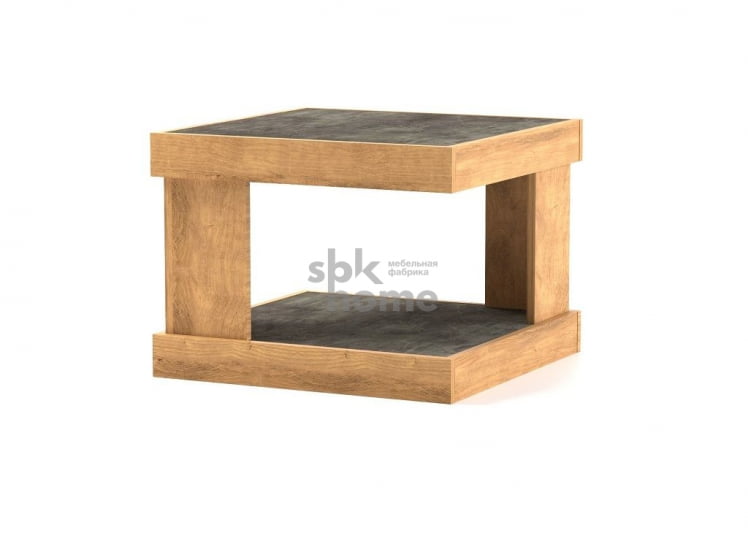 Стол  журнальный, Лайт (602*602*450) Риббек Натуральный, 60603 _0