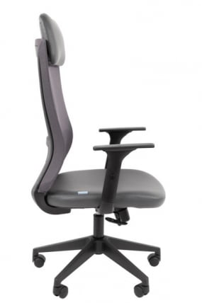 Офисное кресло CHAIRMAN 500 LT экокожа Серый_1