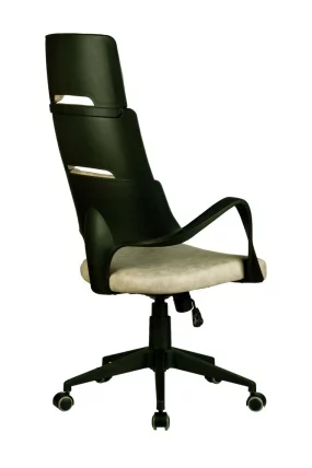 Кресло оператора Riva Chair SAKURA (черный пластик) Пустыня Сахара_3