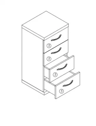 Комод МА-367 Дуб феррара/Клен/Венге_2