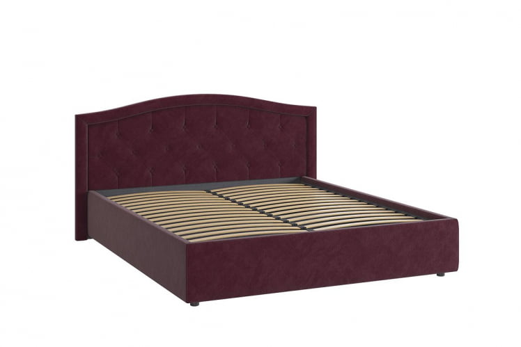 Кровать 1.6 Верона-2 КМ1.6-01.2.2082 Бордо / KM1.6-01.2.2082_1