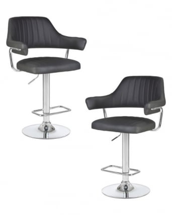 Стул барный ДОБРИН CХАРЛЙ (серый) 2 шт / DOBRIN CHARLY_0