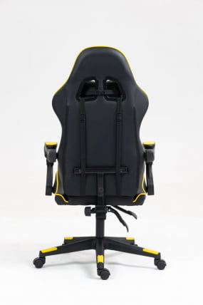 Кресло спортивное TopChairs Shadow черно-желтый Кресло спортивное TopChairs Shadow черно-желтый_5