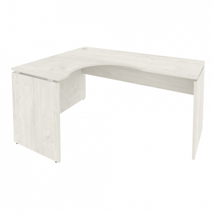 Стол криволинейный левый Стайл Л.СА-4 (Л) Дуб Наварра 1580*1200*750 / (L)_1