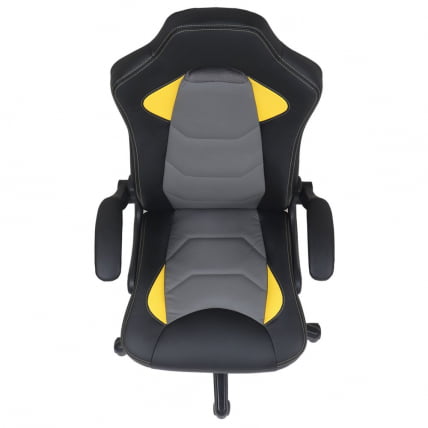 Кресло компьютерное BRABIX Skill GM-005 Черное/желтое_3