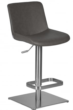 Стул барный DOBRIN ALDO Серый PU YP4_0