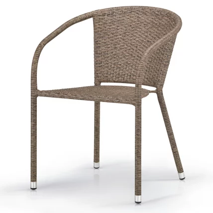 Плетеное кресло Y137C-W56 Light brown_0