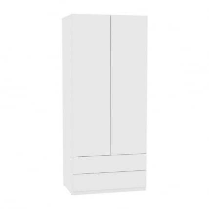 Шкаф распашный R-198х90х45-3-PO(Белый)_0