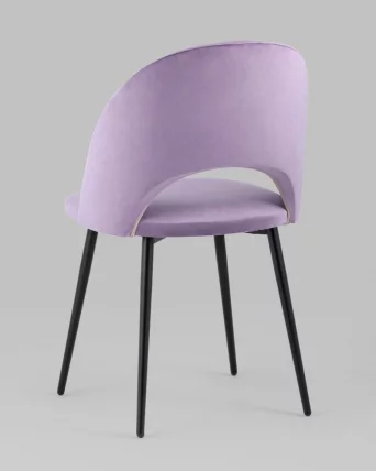 Стул Меган велюр Сиреневый_5
