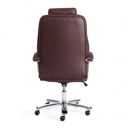Кресло офисное Труст (макс) кож/зам, коричневый/коричневый стеганный/коричневый, 36-36/36-36/6/36-36/06 / Trust (max)_3