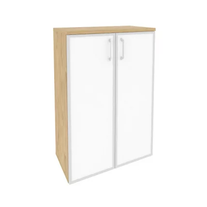 Шкаф средний широкий ONIX O.ST-2.4R white Тиквуд Светлый Шкаф средний широкий ONIX O.ST-2.4R white Тиквуд Светлый_0