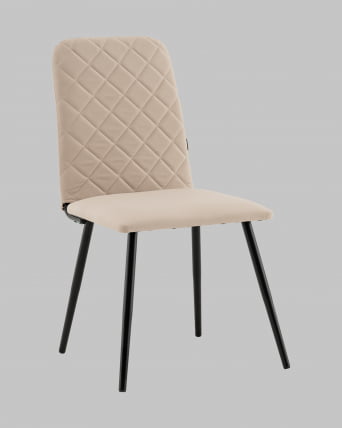 Стул Кристенсен велюр бежевый_1