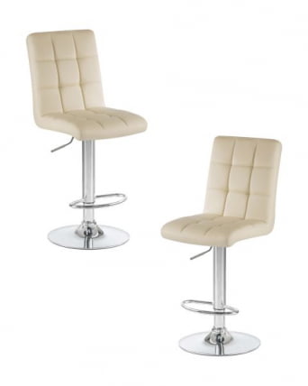 Стул барный DOBRIN KRUGER (кремовый) 2 шт_0