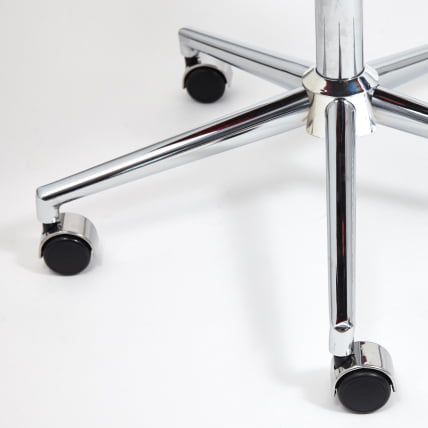 Кресло МОДЕНА хром флок , синий, 32 / MODENA_10