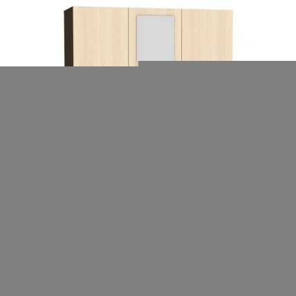 Шкаф распашный R-230х135х45-2-PO-M(Венге-ДМ)_0