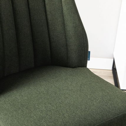 Стул Alen темно-зеленый/черный_1