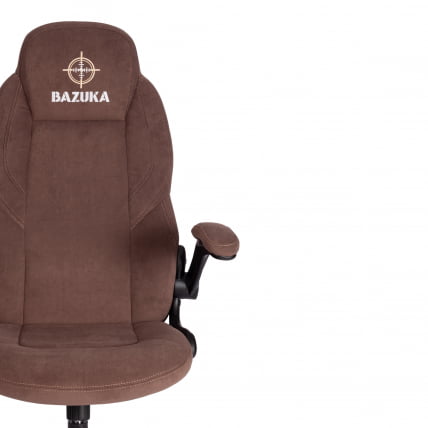 Кресло BAZUKA флок , коричневый, 6 Кресло BAZUKA флок , коричневый, 6_5