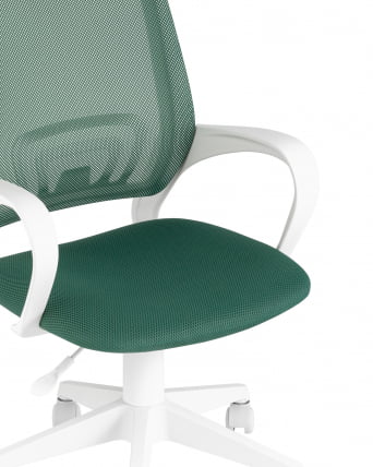 Кресло компьютерное TopChairs ST-BASIC-W Зеленый_1