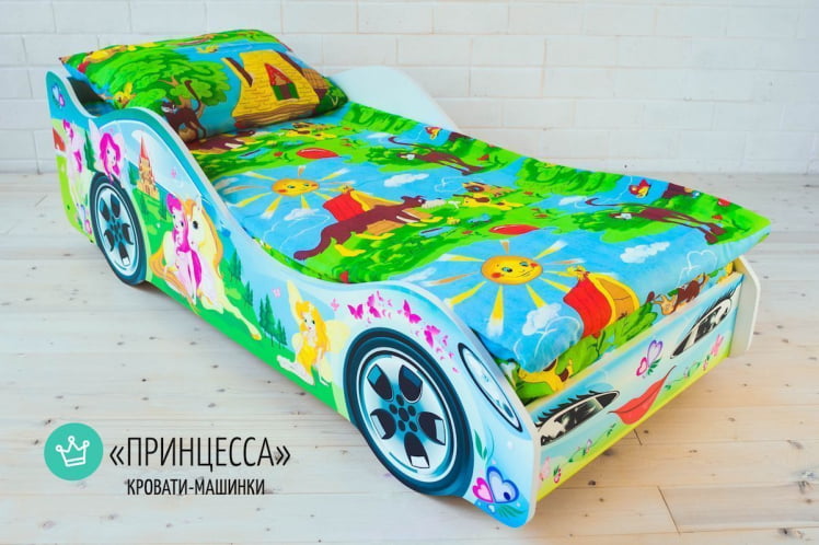 Кровать-машинка Принцесса_55659 Кровать-машинка Принцесса_55659_2