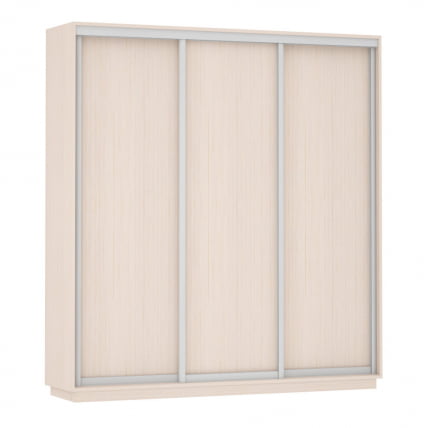 Шкаф-купе трехдверный Экспресс Трио Элемент 2100х2400х Дуб молочный / 2100х2400h_0