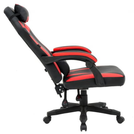 Кресло компьютерное CРОМЕКС (КРОМЕКС) Старт ГМ-105 экокожа черное/красное / CROMEX Start GM-105_4