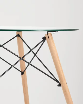 Стол обеденный EAMES DSW Стеклянный_4