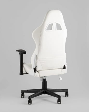 Кресло геймерское с подсветкой ТопЧаирс ГММ-080 белый на черной базе / TopChairs GMM-080_7