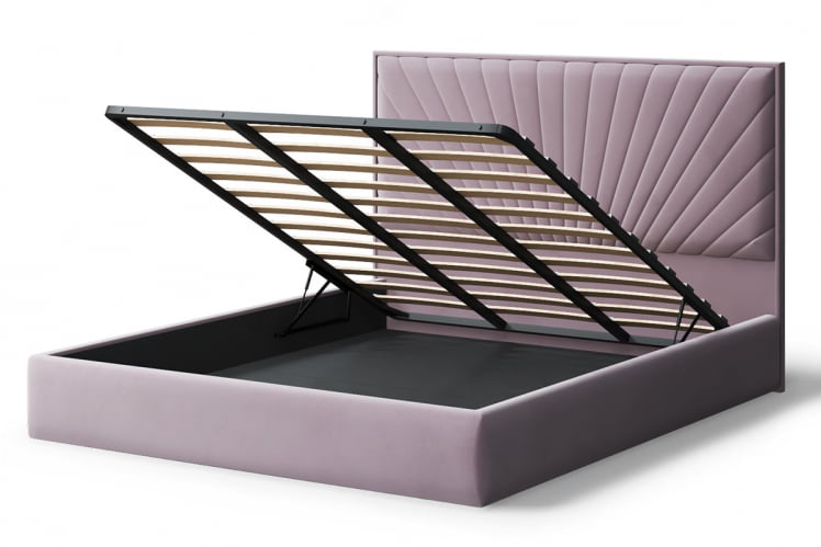 Кровать Леона, 2000*1200 мм, лиловый_2
