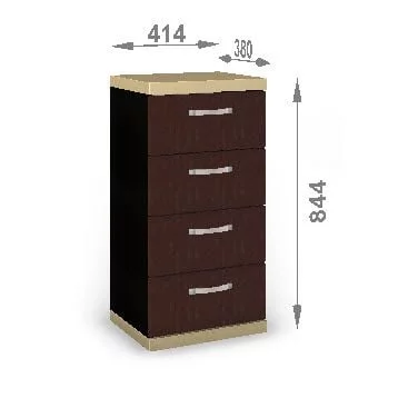 Комод МА-367 Дуб феррара/Клен/Венге_0