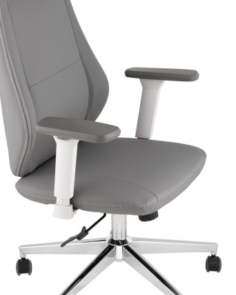 Кресло руководителя ТопЧаирс Тропхеи серый / TopChairs Trophey_7