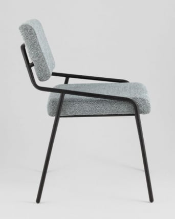 Стул Теллинг шенилл серо-синий_2