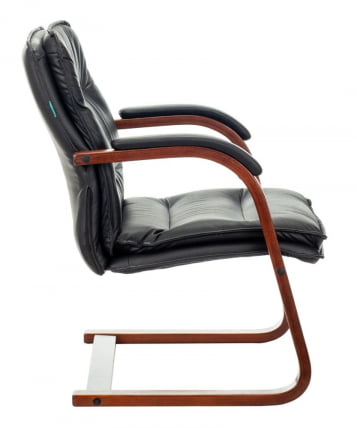 Кресло для посетителя Бюрократ T-9927WALNUT-AV_1