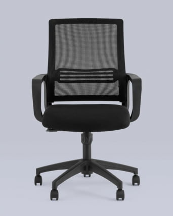Кресло офисное TopChairs Simplex черный_2