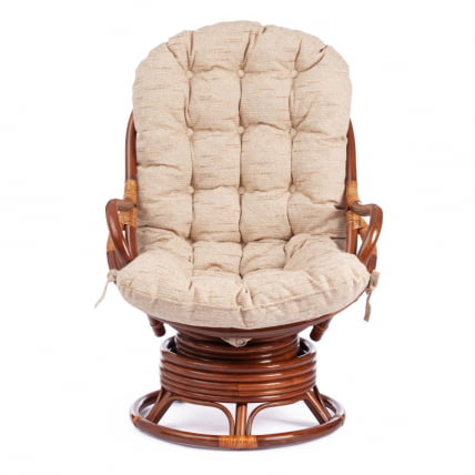 Кресло вращающееся FLORES 5005 /без подушки/ Pecan (орех)_14