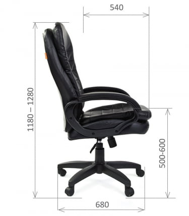 Кресло руководителя CHAIRMAN 795 LT Черный_4