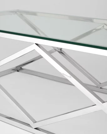 Стол журнальный ИНСИГНИЯ 120x60 Серебро Стол журнальный ИНСИГНИЯ 120x60 Серебро_3