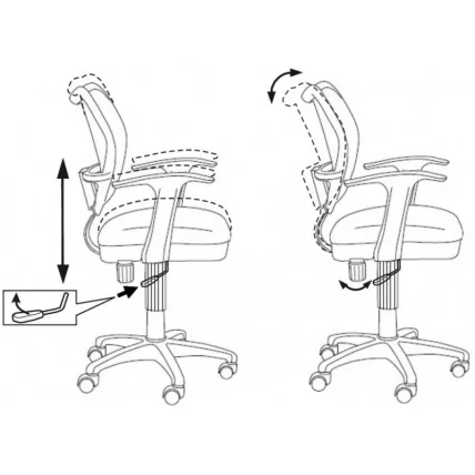 Кресло офисное Бюрократ CH-W797/LB/TW-55_4