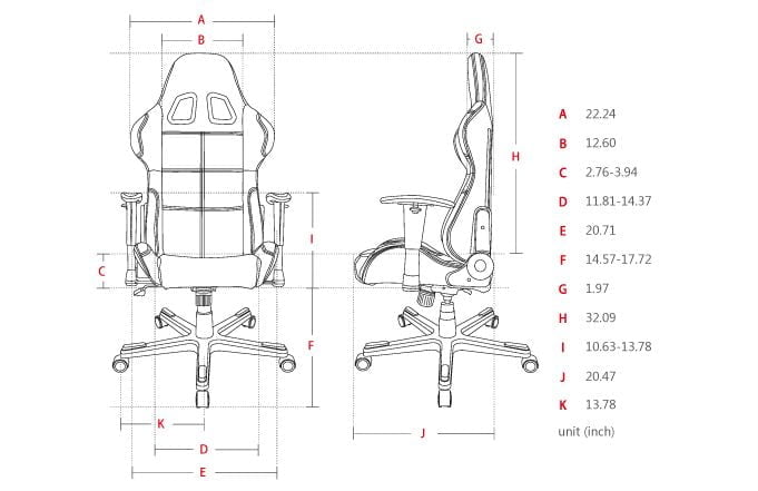Геймерское кресло DXRacer OH/FD99/NR_3
