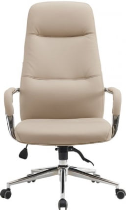 Кресло руководителя Everprof Vesta Экокожа Бежевый_1