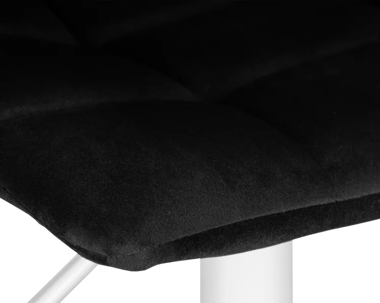 Стул барный DOBRIN TAILOR WHITE Черный велюр MJ9-101_6