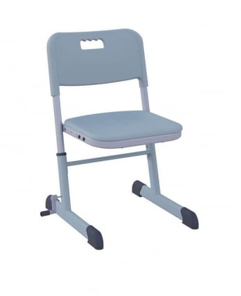 Стул ученический НОМАД В регулируемый по высоте (рост 4-6) Серый/Серый / NOMAD V_0