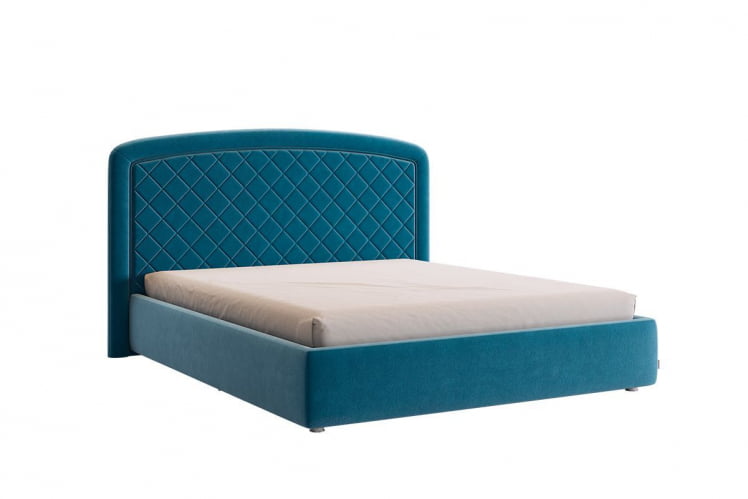 Кровать 1.6 Сильва 2 КМ1.6-18 изумруд (велюр) / KM1.6-18_0