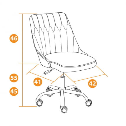 Кресло СВАН флок , розовый, 137 / SWAN_10