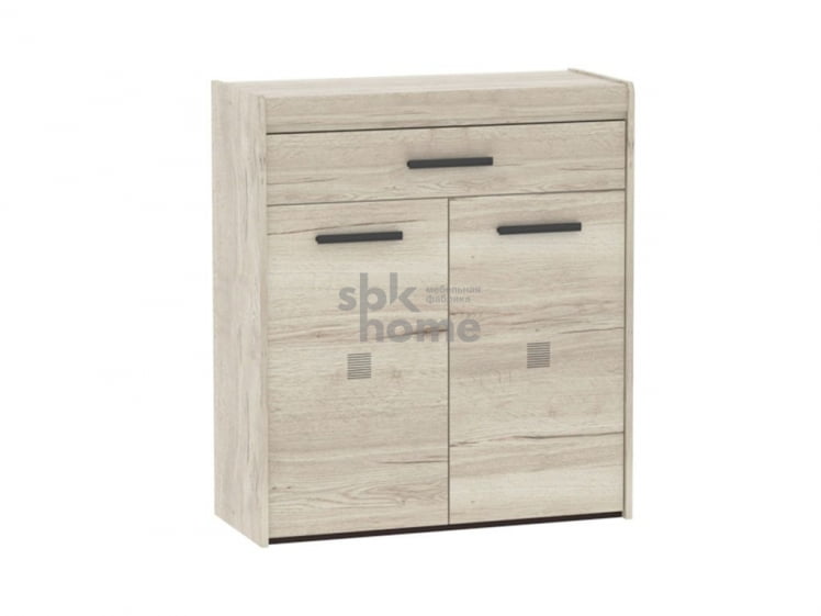 Тумба 900 ПМ-4 высокая, Мале (900*384*1020) Дуб галифакс белый, 50503_0