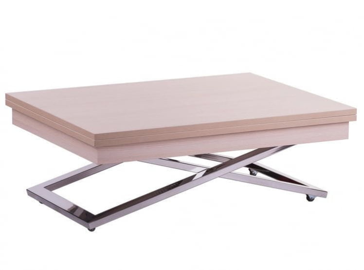 Стол трансформер Cross Беленый дуб_2